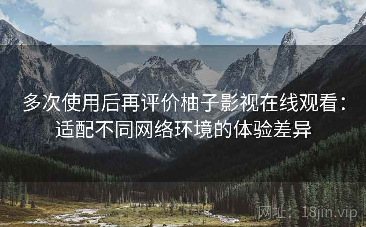 多次使用后再评价柚子影视在线观看：适配不同网络环境的体验差异